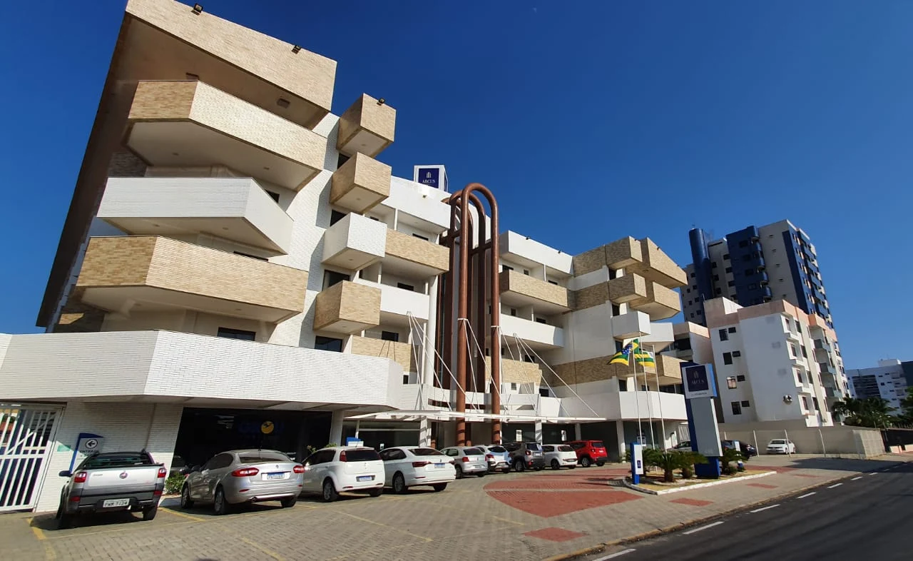 Fachada do Hotel Arcus em Aracaju/SE